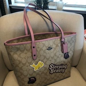 Disney x Coach Sleeping Beauty Tote